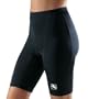 Giordana 2007 Womens Lusso 6 Panel Cycling Shorts (GI-WSHT-SOLI-610W) - Black