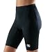Giordana 2007 Womens Lusso 6 Panel Cycling Shorts (GI-WSHT-SOLI-610W) - Black