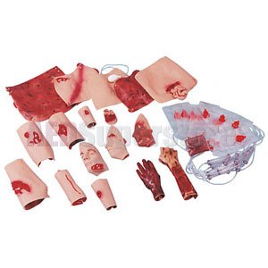 Simulaids Trauma Moulage Kit for Full Body CPR 