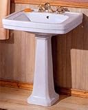 Deco Style Pedestal Sink - 24