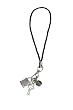 Cell Phone Charm - C44 - Small Lock, Key and Bead
