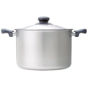 【クリックで詳細表示】柳 宗理 深型両手鍋 つや消し (22cm) 312150