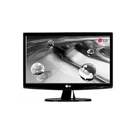 LG W2043T PF 20 Inch Diagonal Class Widescreen LCD Monitor LG W2043T-PF 20-Inch Diagonal Class Widescreen LCD Monitor (Gloss Black)