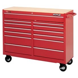 13-Drawer Tool Cart - Red