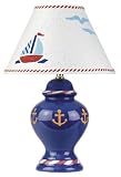 Kiddie Lites Anchors Away Deluxe Ginger Jar Lamp DGJ114LRY