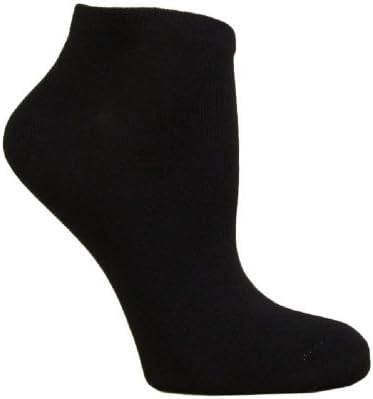 Multi Sport Womens Performance Low Cut Socks, 10 Pairs, Size 9-11 (5 White 5 Black)