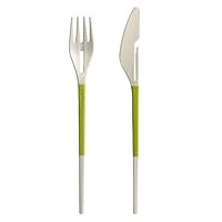 Lekue Twin One Utensil Set, Green