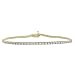 10k White or Yellow Gold Diamond 4-Prong Tennis Bracelet (1 cttw, I-J Color, I1-I2 Clarity)