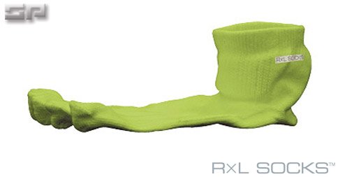 R×L SOCKS(アールエルソックス) 男女兼用 立体 五本指 ランニングソックス TRR-15G F GREEN