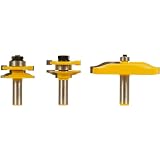 Buy 3 Bit Raised Panel LARGE Cabinet Door Router Bit Set - Ogee - Yonico 12337 by Yonico