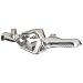 Cal Test Electronics CTM-85 Steel Uninsulated Crocodile Clips with Screw and Crimp Connections, 5 Amp, 54mm Length (Pack of 100)