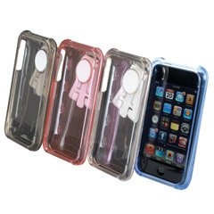 Acrylic Hard Skin for iPhone 3G / iPod Touch Blue