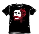 The Dark Knight - Whats so Funny Adult T-shirt in Black - Ships in ''24'' Hours!