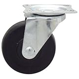 自在車（ゴム車） 75mm（ゴム一体型）