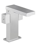 Carmen Mono Basin Mixer with Push Button Waste