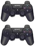 Official Sony PS3 SIXAXIS Wireless Controller Twin Pack