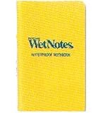 RITCHIE WETNOTES WEATHERPROOF NOTEBOOK by E. S. RITCHIE & SONS INC