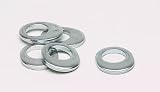 Gorilla Automotive Products 79905C: Lug Nut Washers, Steel, Zinc, Offset Oval, 1.312 x 1.065 in. O.D., Set of 5