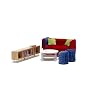 Lundby Stockholm Living Room Set