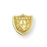 14K Oakland Raiders Shield Tie Tac