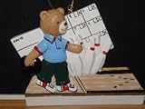 Bowling Bear Ornament