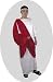 Deluxe Panne Velvet Plus Size Caesar Costume