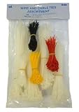 Tool Aid 26200 Wire and Cable Tie Assortment - 750 Pc.