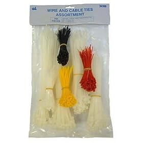 Tool Aid TA 26200 Wire and Cable Tie Assortment- 750 Pc