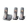 Panasonic KX-TG6613EM Triple Digital Cordless Phone Set - Silver