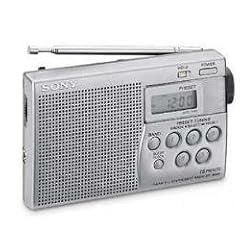 Sony ICF-M 260/S Tragbares Radio silber
