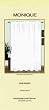 2 Sheer Voile Curtains 58 W x 63 L - White