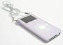 Apple iPod Nano Silicon Skin Case (Purple) w/ Neck Strap