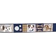 Sumersault Show Doggies Wall Border, Brown