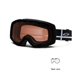 SMITH GAMBLER AIR BLACK GOGGLES - KIDS - O/S - CLEAR