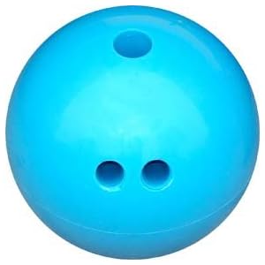 Buy Cosom Bowling Ball [Blue, 4 Lb. 3 Finger, Hollow Rubber Plastic]