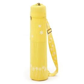 Gaiam Water Bottle/ Yoga Mat Bag Kit - Yellow