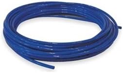 Tubing, 4mm In ID, 6mm In OD, 100 Ft, Blue