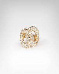 Interlocked Crystal Ring - WEB EXCLUSIVE