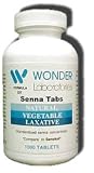VEGETABLE LAXATIVE Senna-Tabs - 1000 Tablets