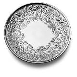 Wilton Armetale Vines Large Round Tray