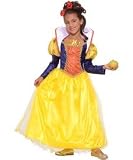Girls Deluxe Snow White Costume