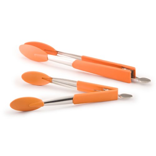 Childrens Toyshop  Kitchen & Housewares : Rachael Ray 2-Piece Tong Set - Orange (51214)