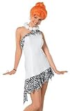 Womens Costume Cartoon Character The Flintstones Sexy Wilma Flintstone Cavewoman Party Dress Outfit