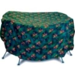 Two Dogs Designs, 84 Round Table Cover, Bird of Paradise from Dog Accessories