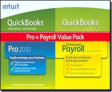 QuickBooks Pro w/Enhanced Payroll 1-3 Employees 2010 [OLD VERSION]
