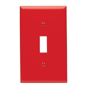 Red Bedroom Wall Switch Plates
