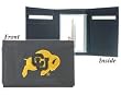 Colorado Buffaloes Embroidered Leather Tri-Fold Wallet - College Athletics Sports Merchandise