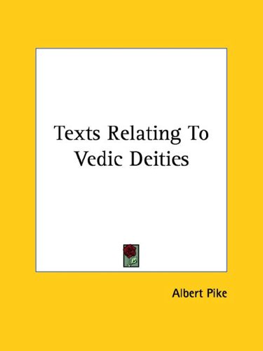Texts Relating To Vedic Deities under Zoroastrianism in The Books Store