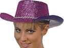 Glitter Cowboy Hat - Pink