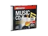 Memorex Music - 5 x CD-R - 700 MB ( 80min ) 40x - slim jewel case - storage media